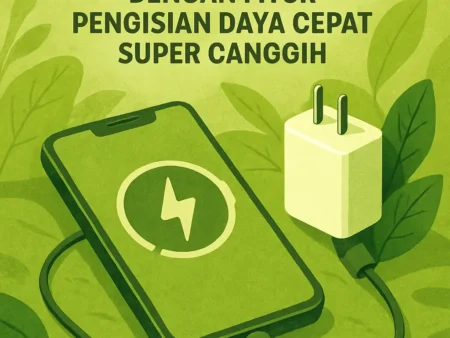 Gadget Baru Dengan Fitur Pengisian Daya Cepat Super Canggih