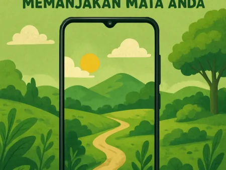 Smartphone Dengan Layar AMOLED Yang Memanjakan Mata Anda