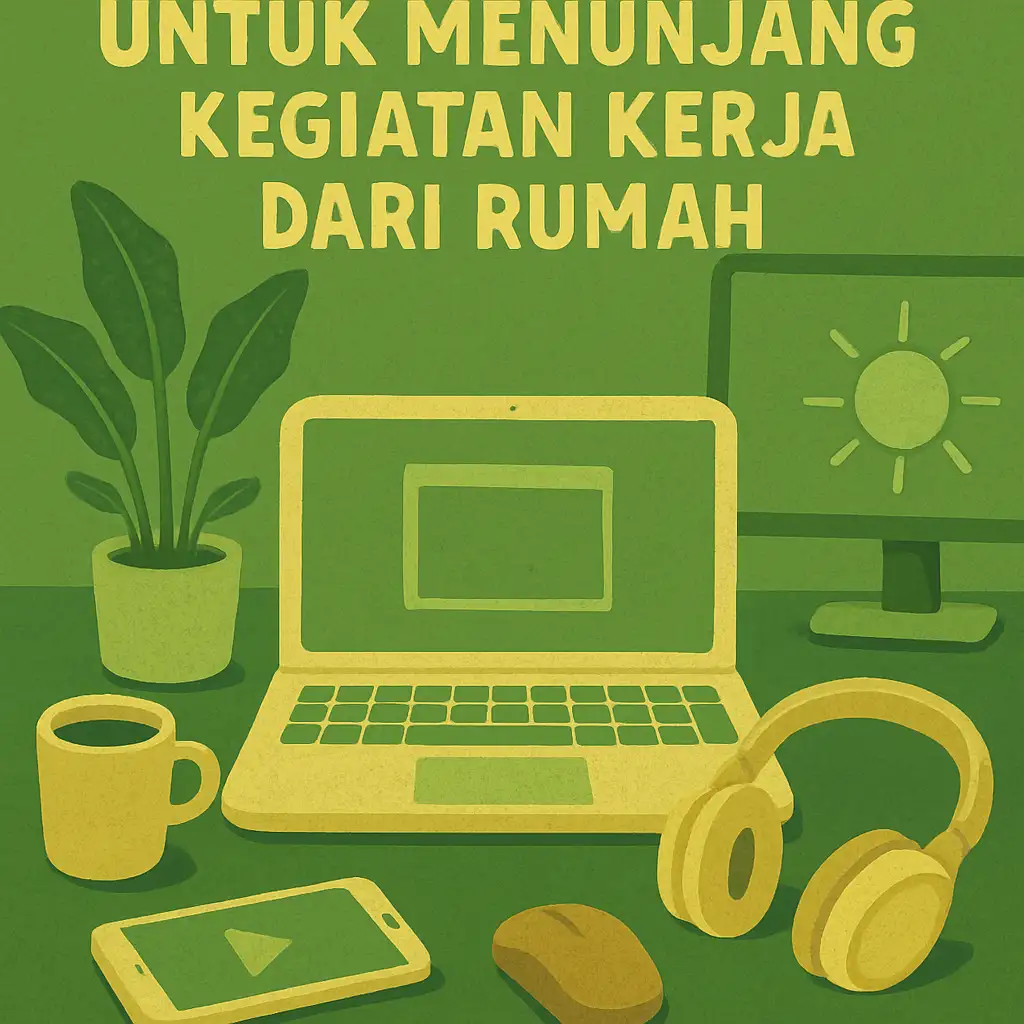 Aksesori Terbaik Untuk Menunjang Kegiatan Kerja Dari Rumah